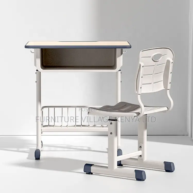 Plastic Adjustable Homework Desk and Chair Set