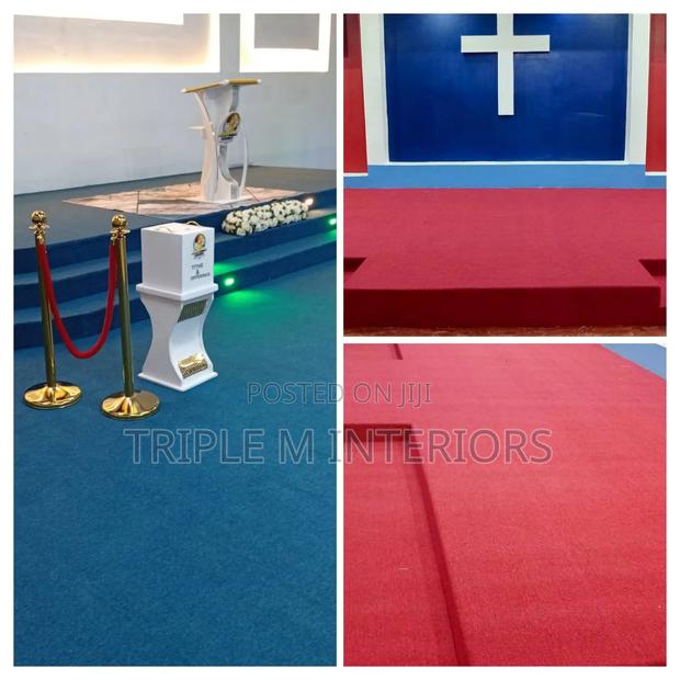 Soft Silent Carpet Perfect for Worship Spaces
