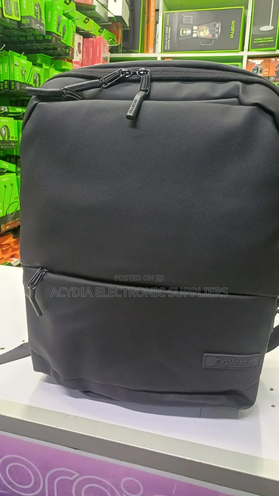 Oraimo Duralite Waterproof Spacious Charging Backpack