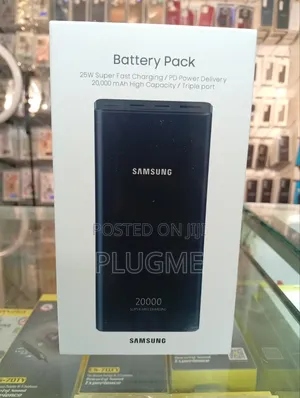 Original Samsung Battery Pack 20000 Mah 25w Fast Charging