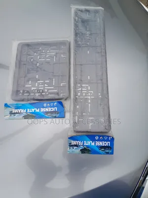 Plastic Number Plate Holder