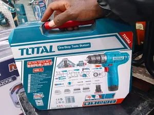 Total Cordless Drill 12v Toolset With 89 Pieces
