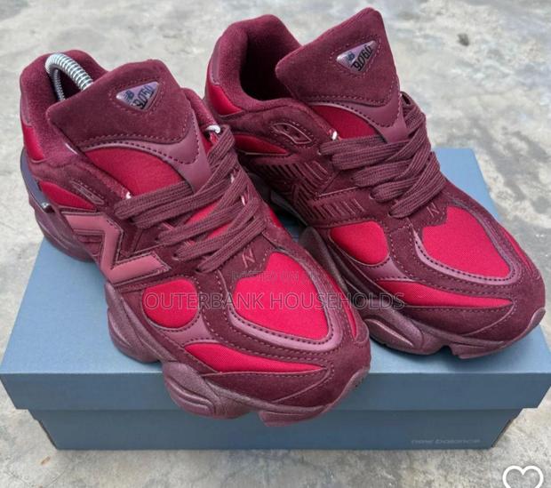 New Balance 9060 Burgundy Size:*37-45* - thumbnail 2