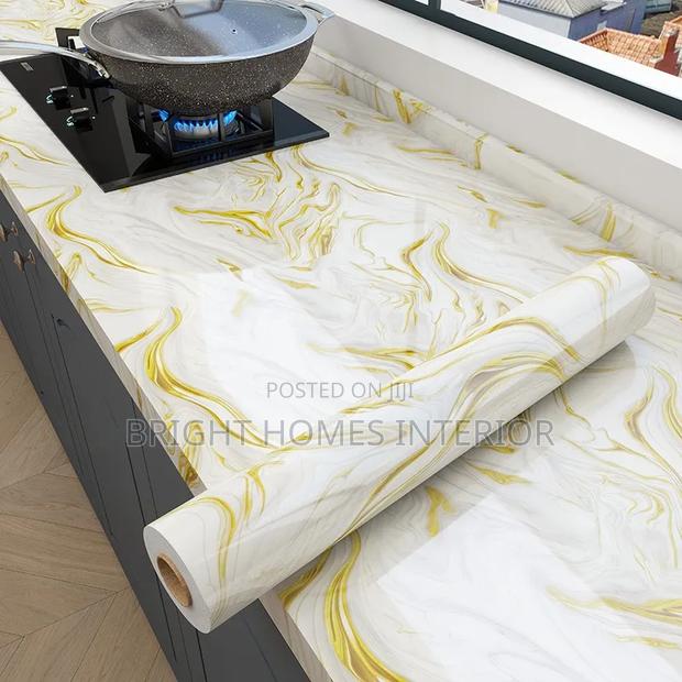 Marble Sheet Like Design Contact Paper