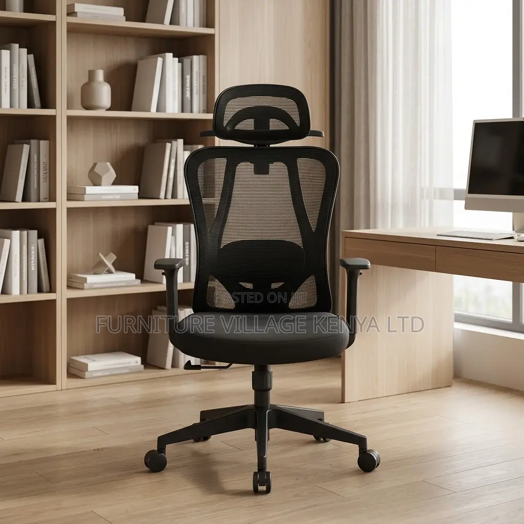 Ergonomic High-Back Executive Computer Chair