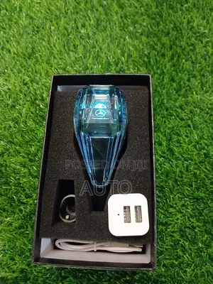 Mercedes Led Gear Knob Automatic Crystal Shifter Universal