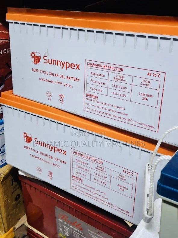 Sunnypex New Model 200ah Battery