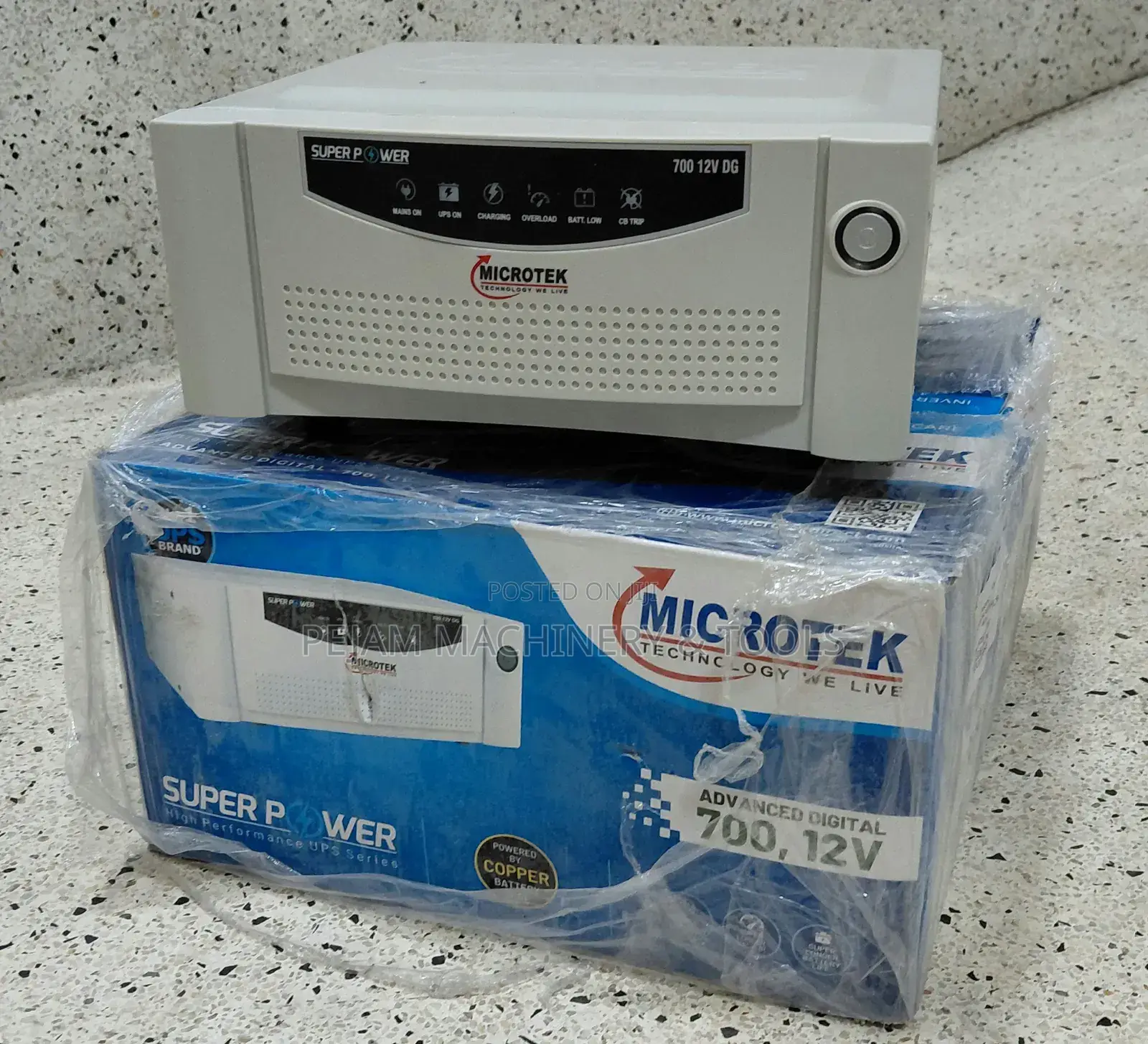 Microtek Inverter Charger 700w Super Power Ups 12v