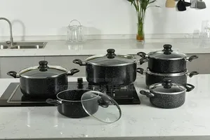 *14pieces Non-Stick Granite Cookware Set