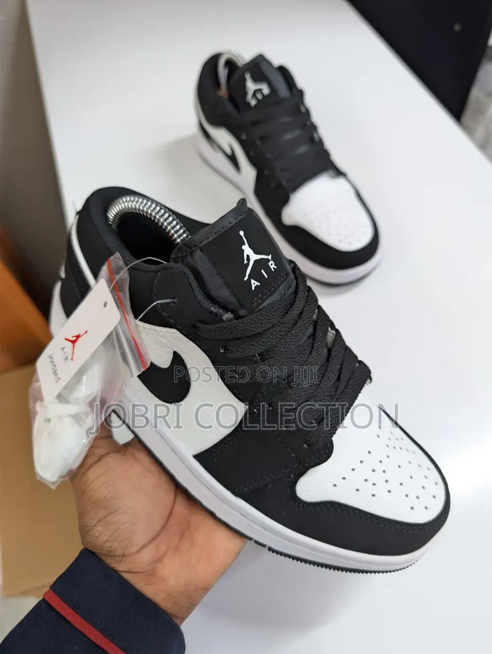 Nike Air Jordan One Black White Panda Sneakers