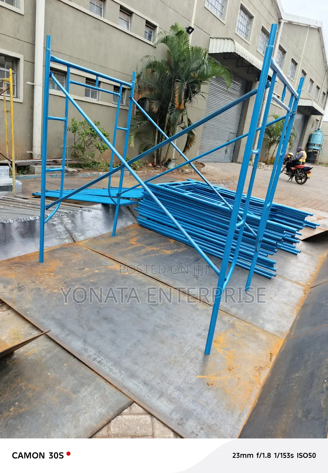 Construction Site Scaffolds