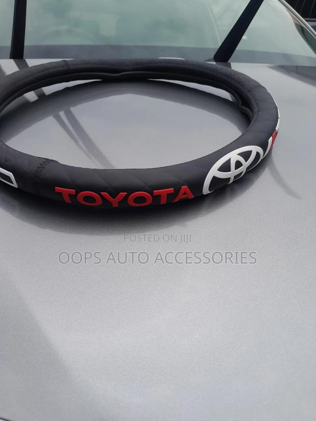 TRD Branded Steering Wheel Cover - thumbnail 3