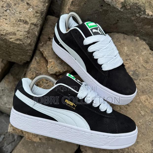 Puma Suede Xl Black Sneakers - thumbnail 2