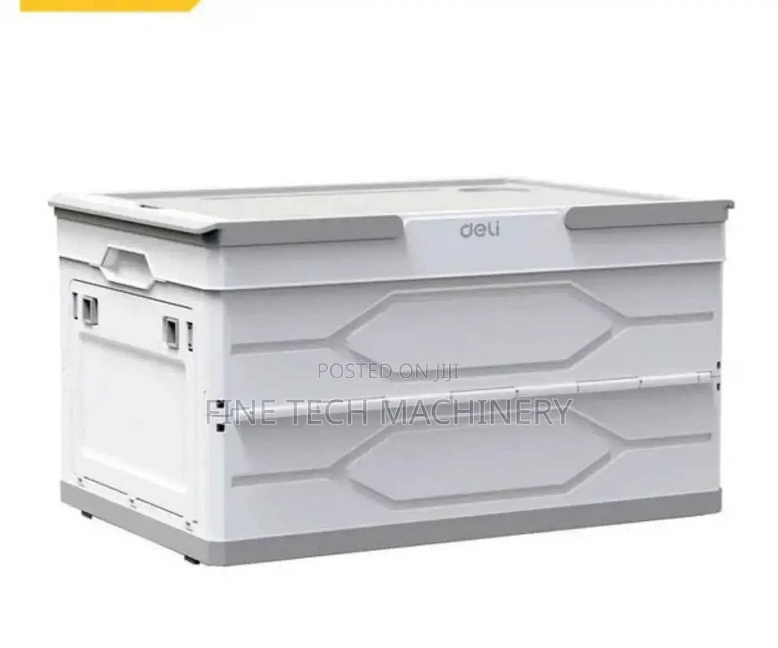 Deli 55l Plastic Collapsible Storage Bin