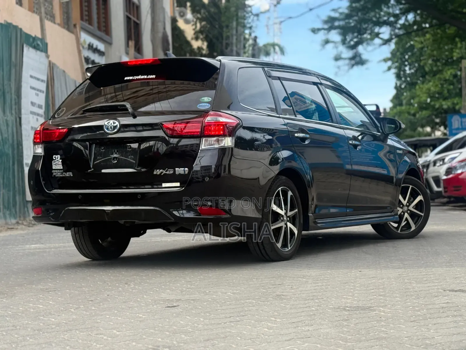 Toyota Corolla Fielder 2018 Black