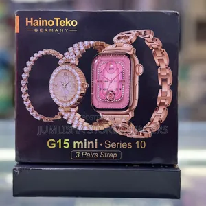 Hainoteko G15 Mini Ladies Smartwatch 
With 3 Straps