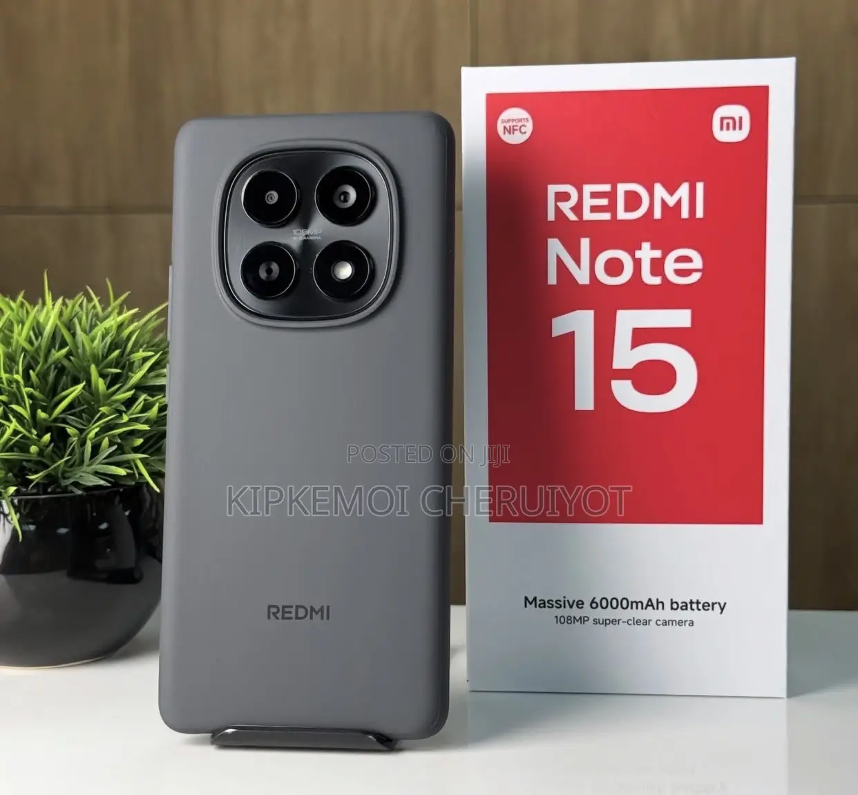 New Xiaomi Redmi Note 15 128 GB Black