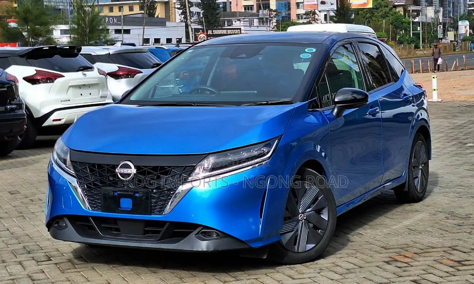 Nissan Note 1.2 Hybrid 2021 Blue
