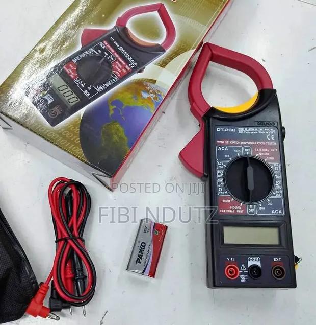 Professional Digital Clamp Meter, Perfect for Electricians - main view