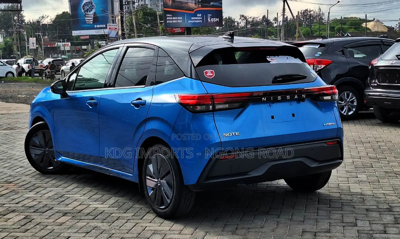 Nissan Note 1.2 Hybrid 2021 Blue