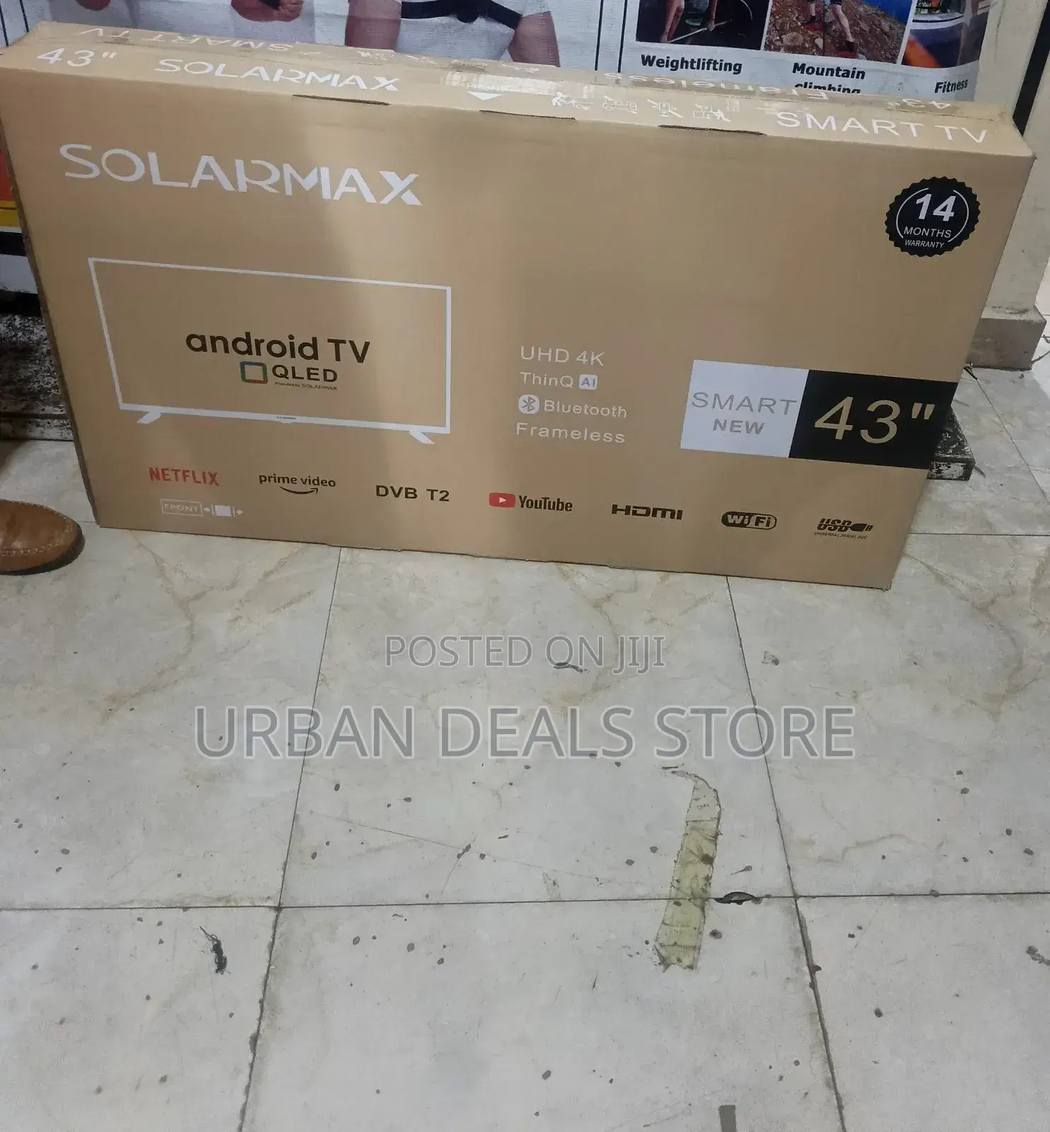 Solarmax 43" Smart Android Digital Tv