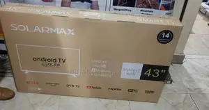 Solarmax 43" Smart Android Digital Bluetooth Qled Enabled Tv
