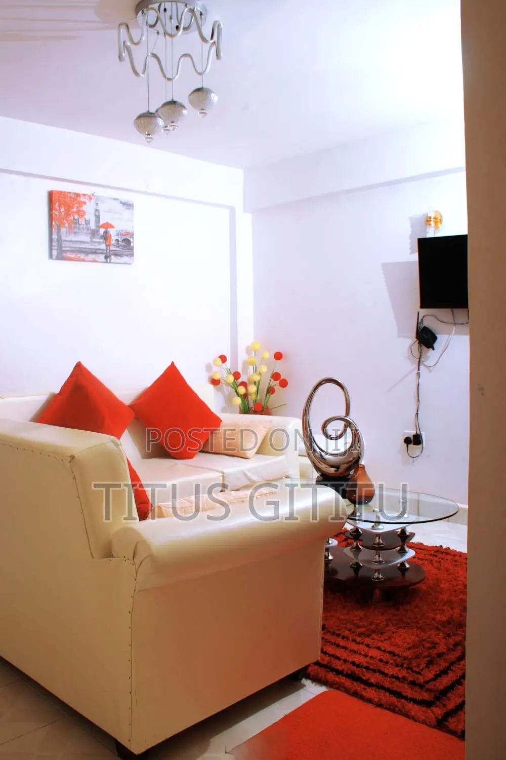 Spacious 1 Bedroom Meru | Security | Balcony Parking | Near Town |