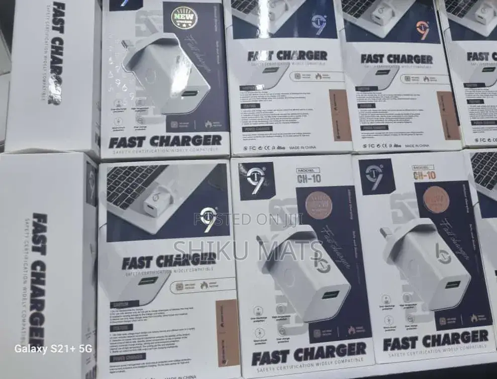 T9 Fast Charger for iPhone, Micro Type-C, Fast Charging Adapter