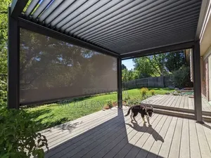 Ziptrack Outdoor Motorized Blinds