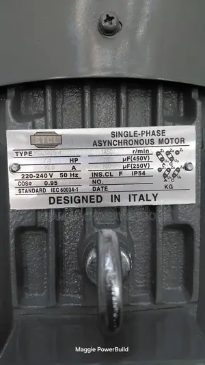 Ycl132s 7.5hp Single Phase Electric Motor Low Speed 1450rpm