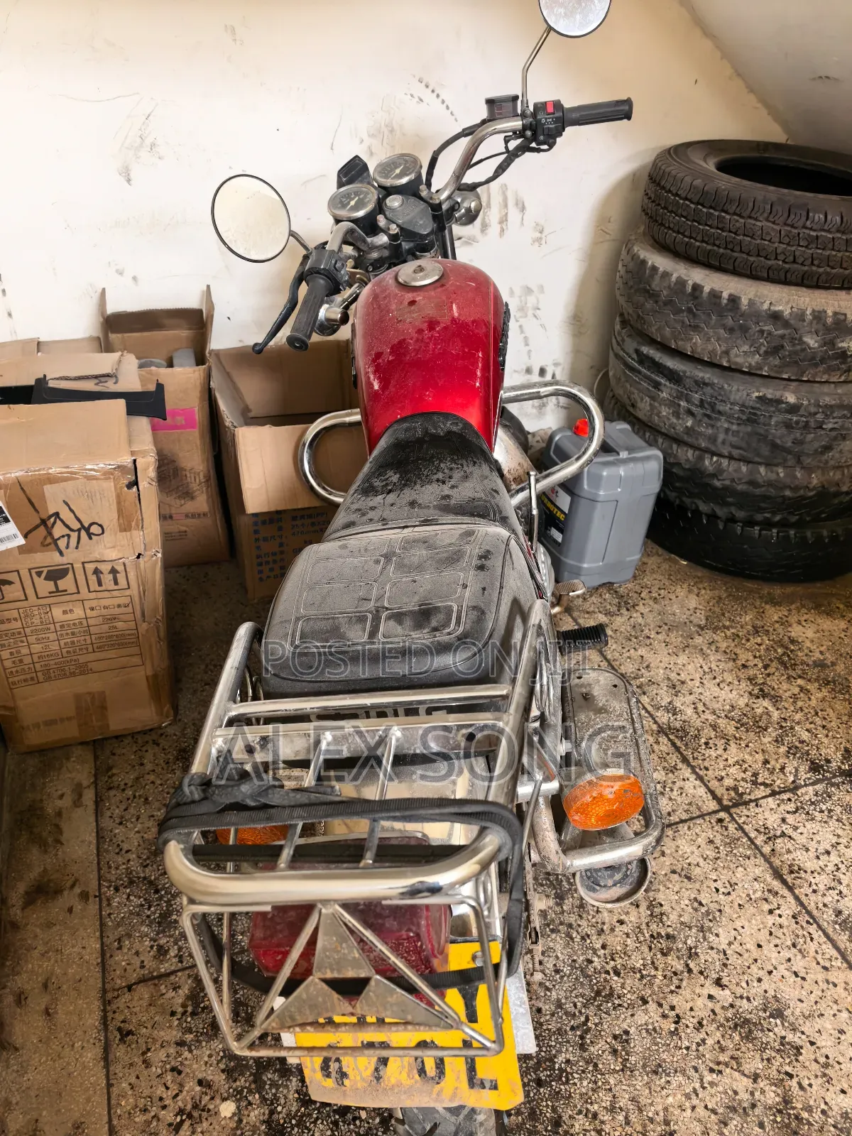 Motorcycle 2015 Red