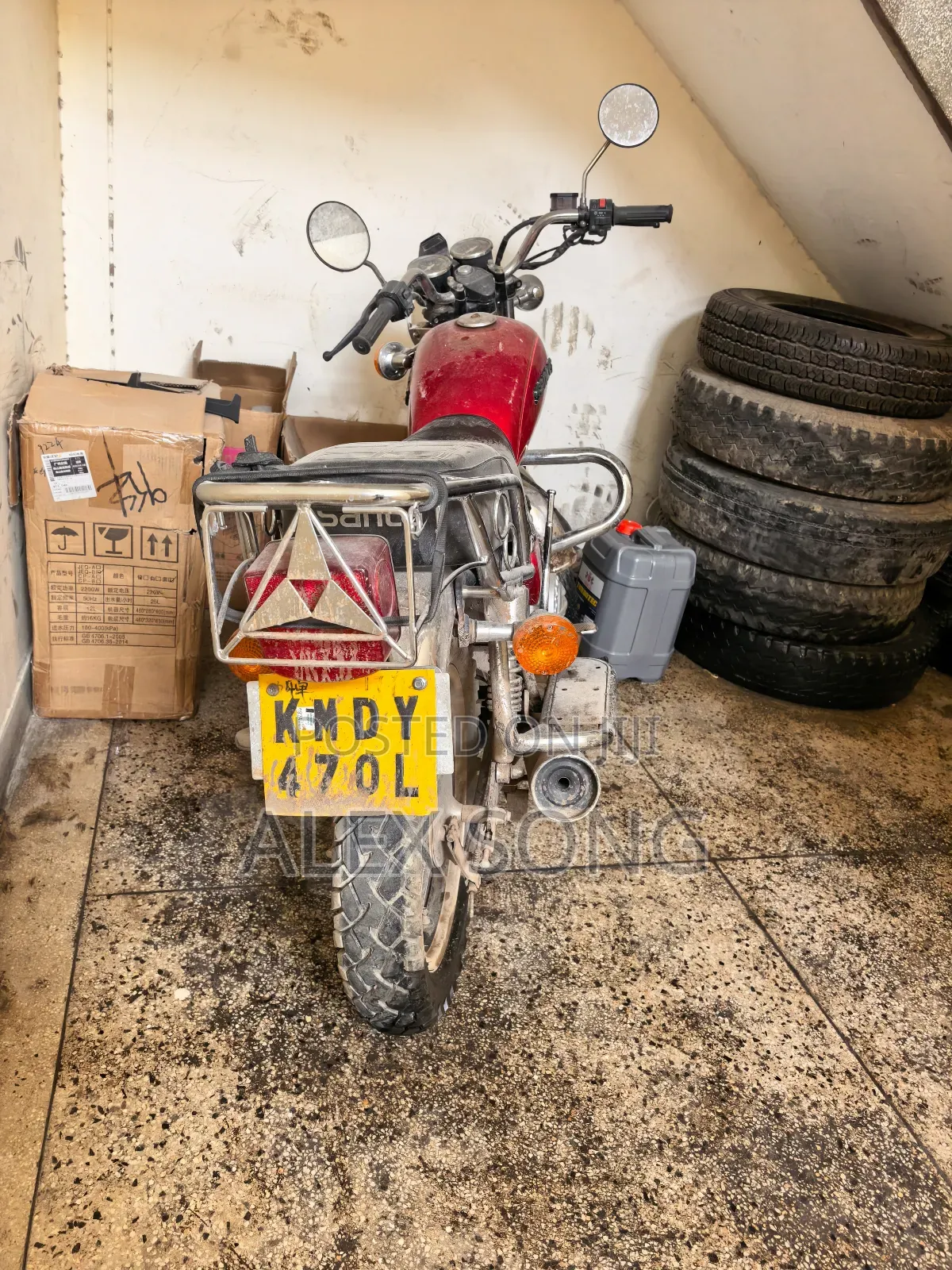 Motorcycle 2015 Red