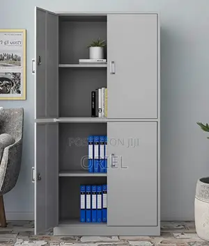 Office Cabinet : 4-Door Document Storage Office Cabinet
