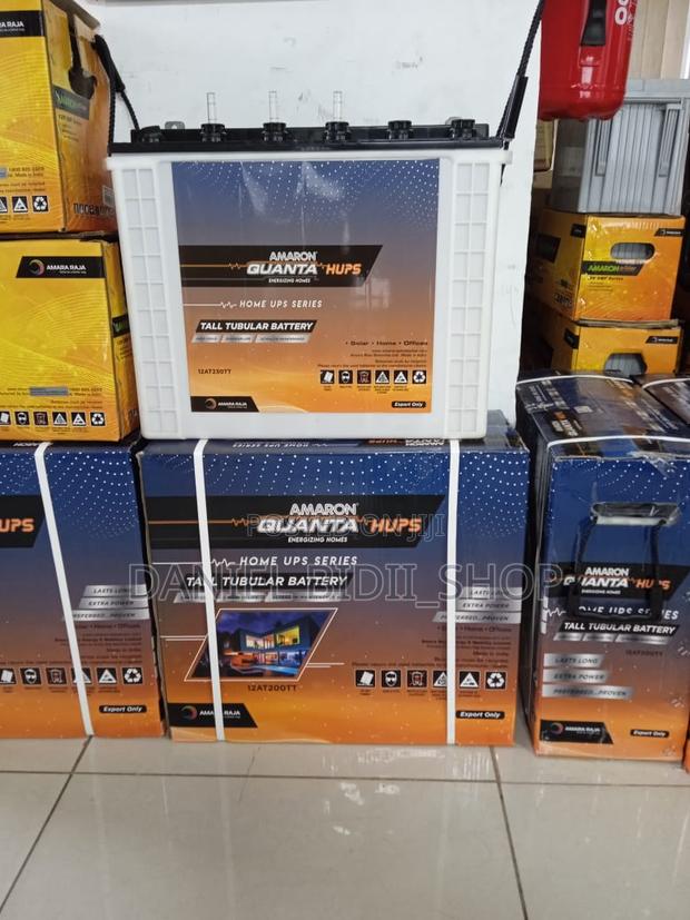 Tall Tubular Amaron Quanta Backup Battery 200ah 12v