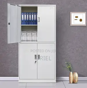 Office Cabinet : 4-Door Document Storage Office Cabinet