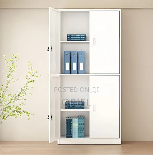 Office Cabinet : 4-Door Document Storage Office Cabinet