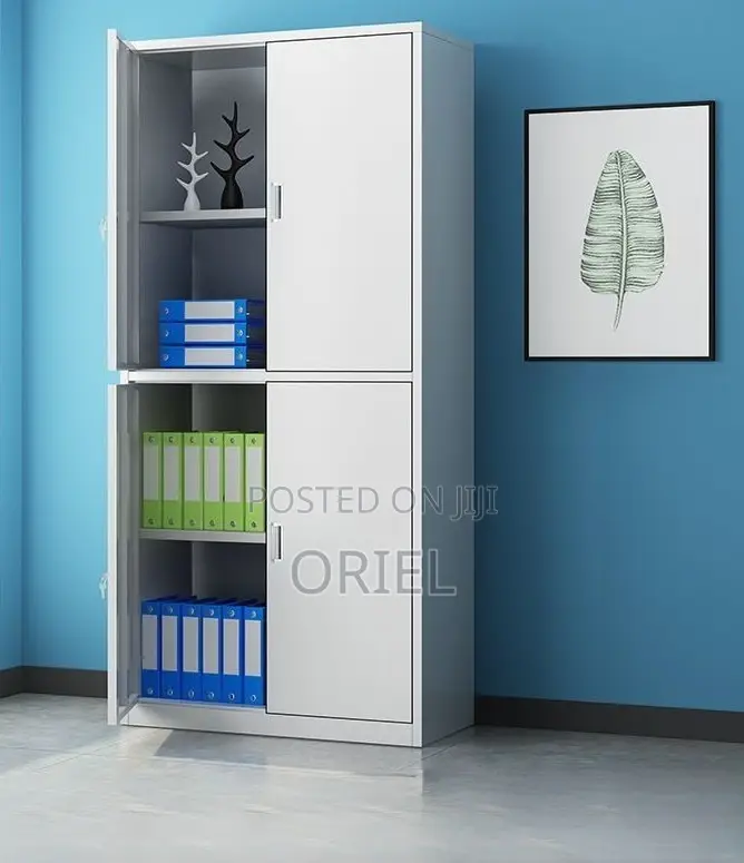 Office Cabinet : 4-Door Document Storage Office Cabinet