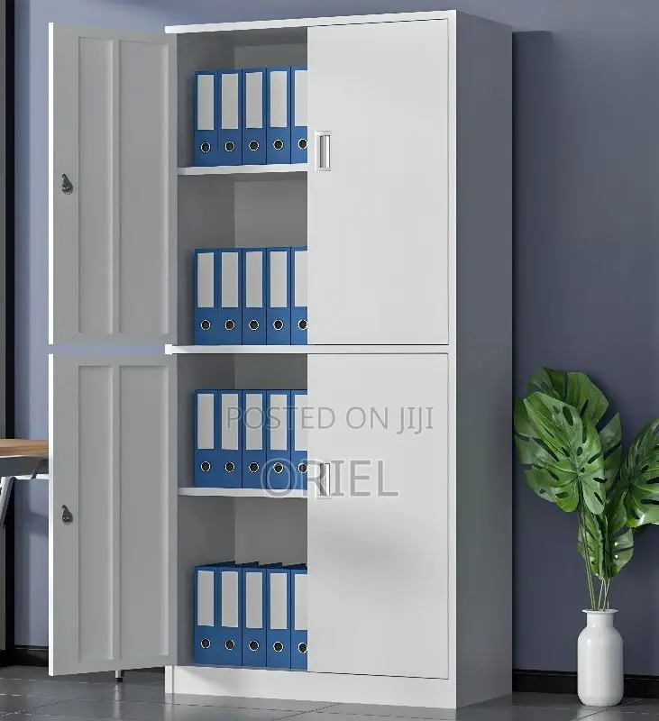 Office Cabinet : 4-Door Document Storage Office Cabinet