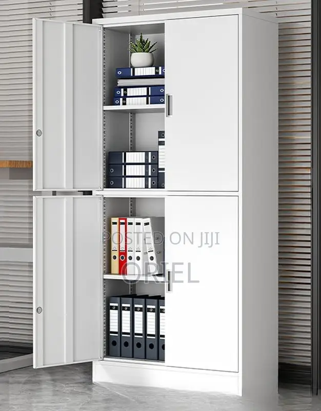Office Cabinet : 4-Door Document Storage Office Cabinet