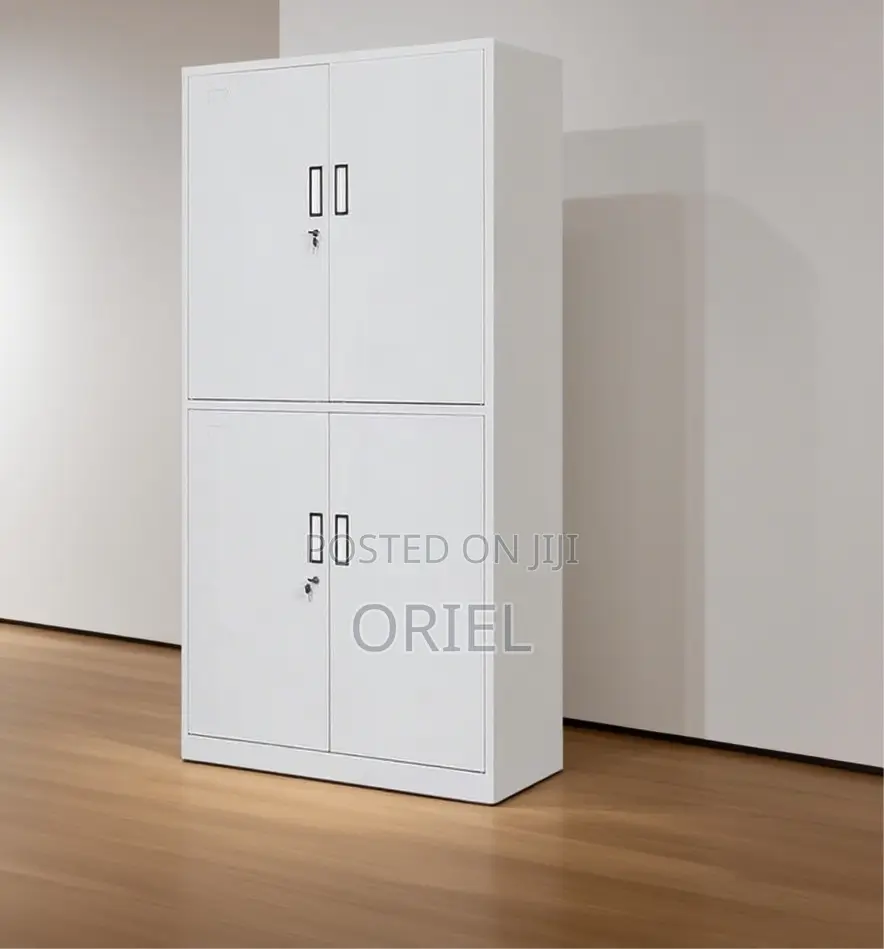 Office Cabinet : 4-Door Document Storage Office Cabinet