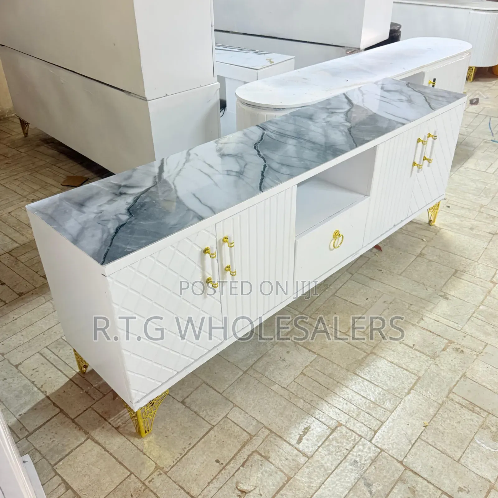6ft Executive Tv Stand – Stylish Storage Entertainment Unit