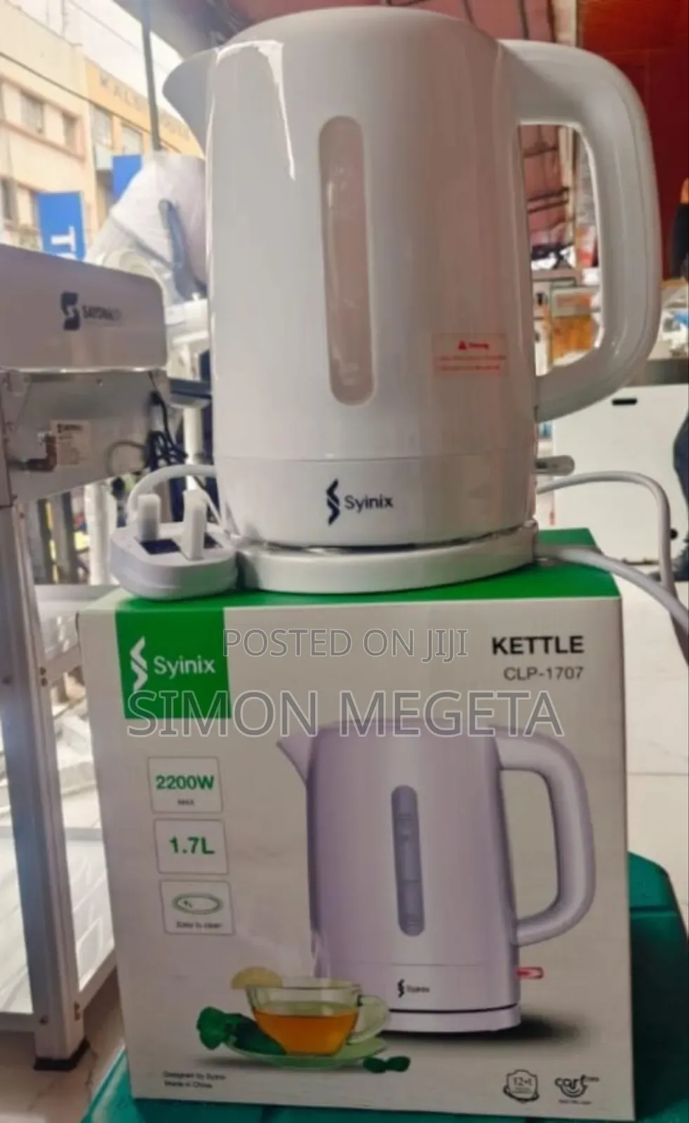 Syinix Water Kettle 1.7l