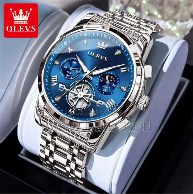 Olevs Full Chronograph Gent Watch - thumbnail 3