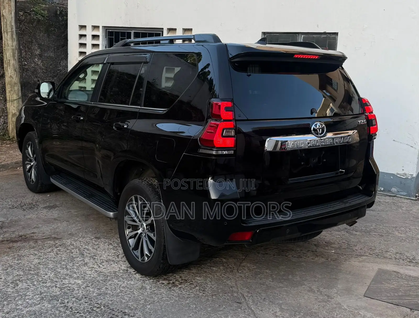 Toyota Land Cruiser Prado 2019 Matt Black