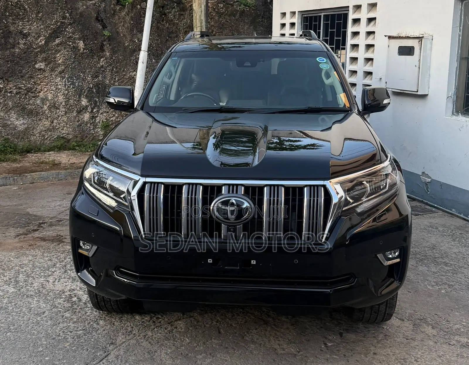 Toyota Land Cruiser Prado 2019 Matt Black