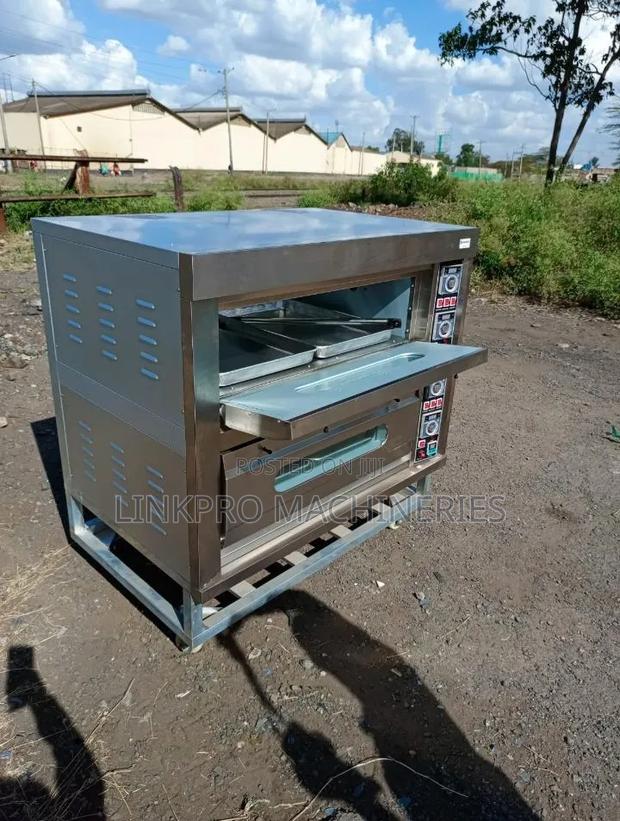 Commercial Electric 2 Deck 4 Trays Premier Oven - main view