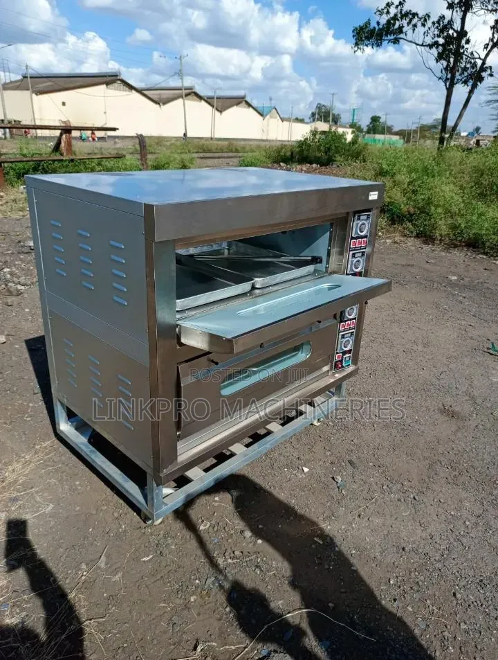 Commercial Electric 2 Deck 4 Trays Premier Oven