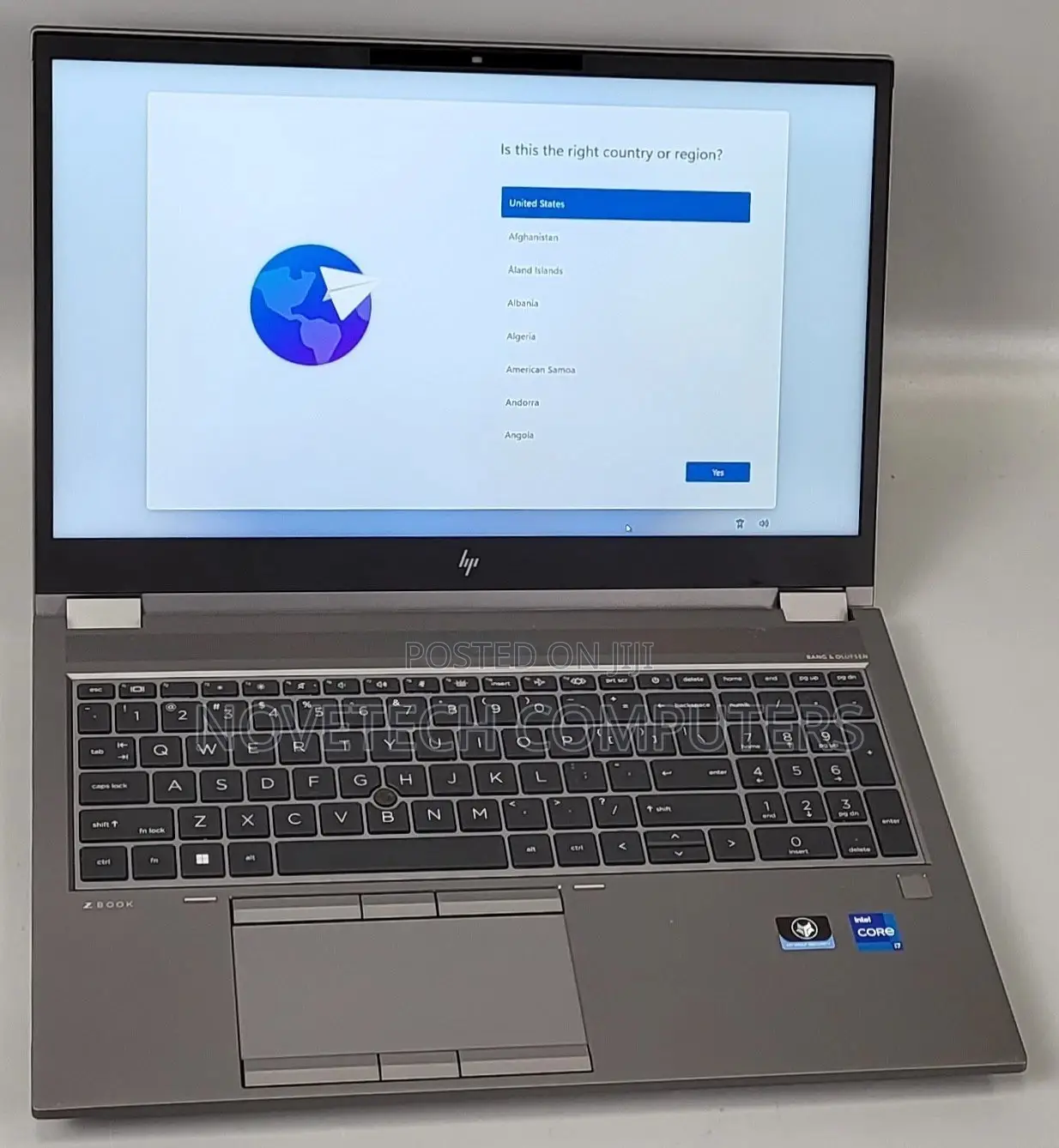 Laptop HP ZBook Fury 15 G8 32GB Intel Core i7 SSD 512GB