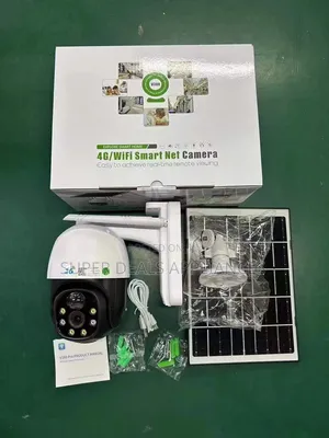 4g Single Lens V380 Solar Powered PTZ Camera