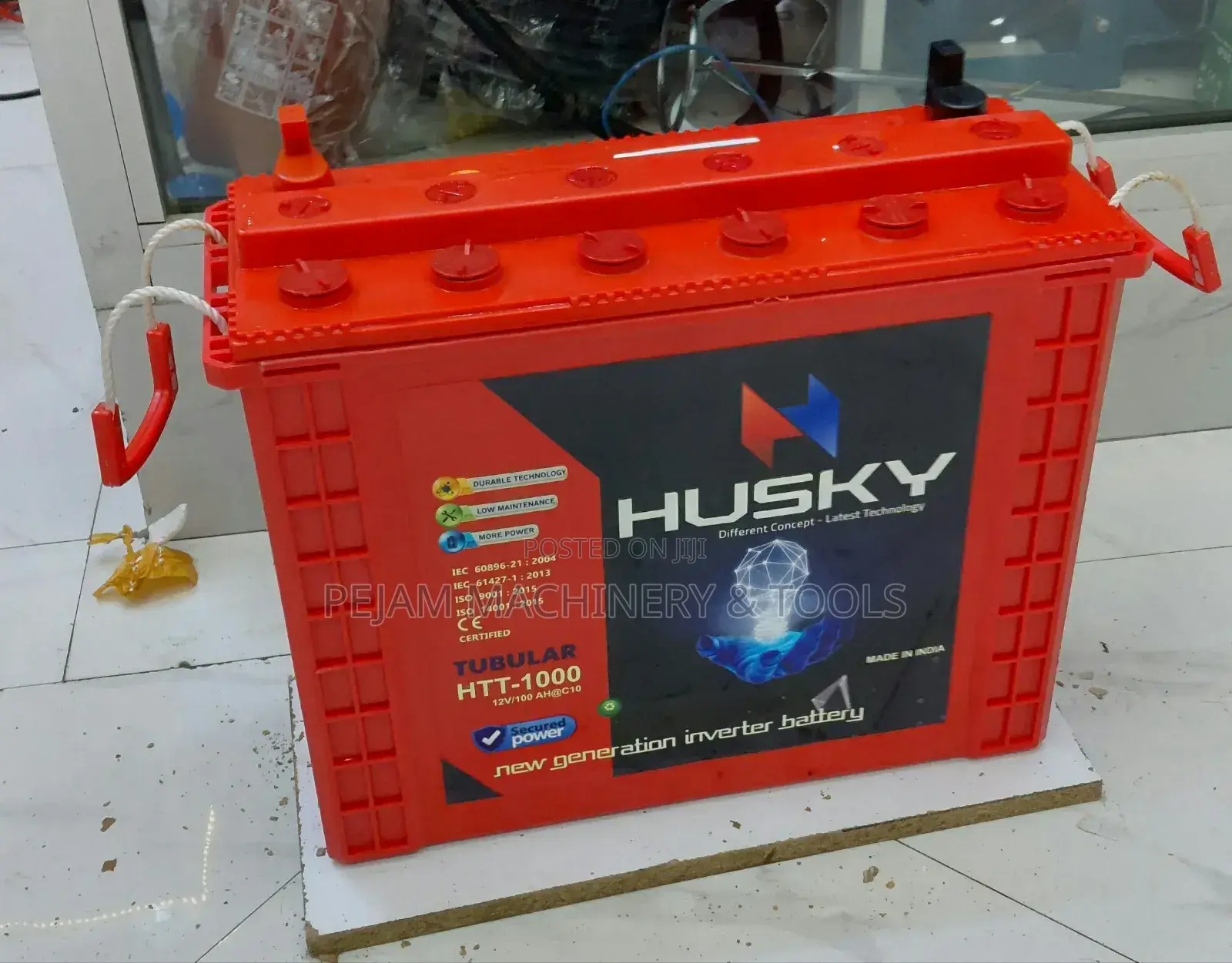 100ah Husky HTT-1000 Tubular Inverter Battery